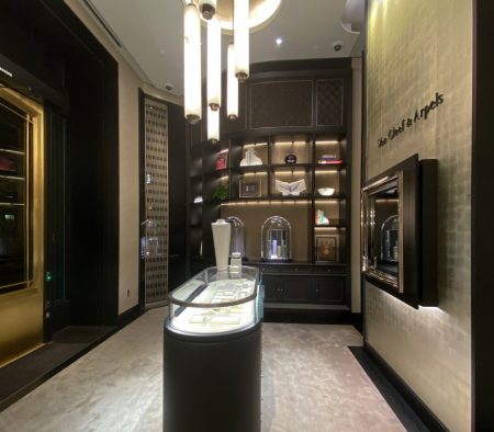 Custom Millwork Fixtures atVan Cleef & Arpels