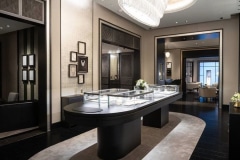 Custom Millwork Fixtures at Van Cleef & Arpels