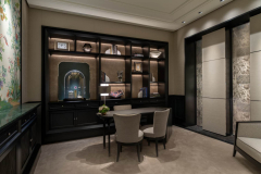 Custom Perimeter Millwork at Van Cleef & Arpels