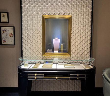 Van Cleef & Arpels Custom Millwork Fixtures