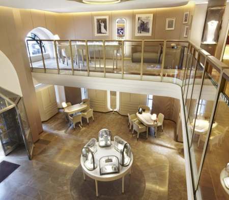Custom Millwork at Van Cleef & Arpels